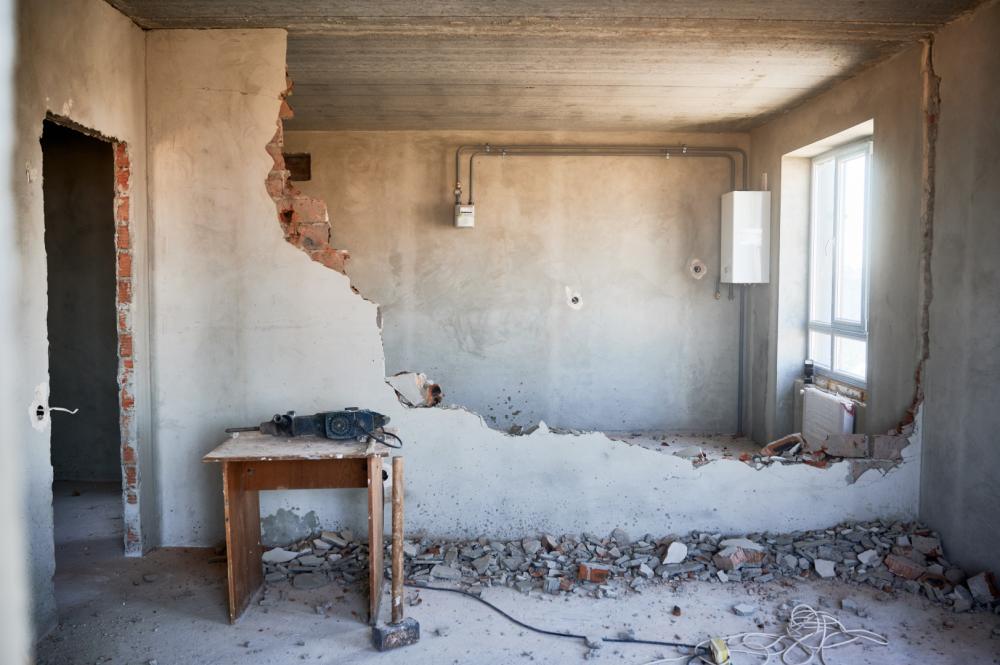 Démolition intérieur