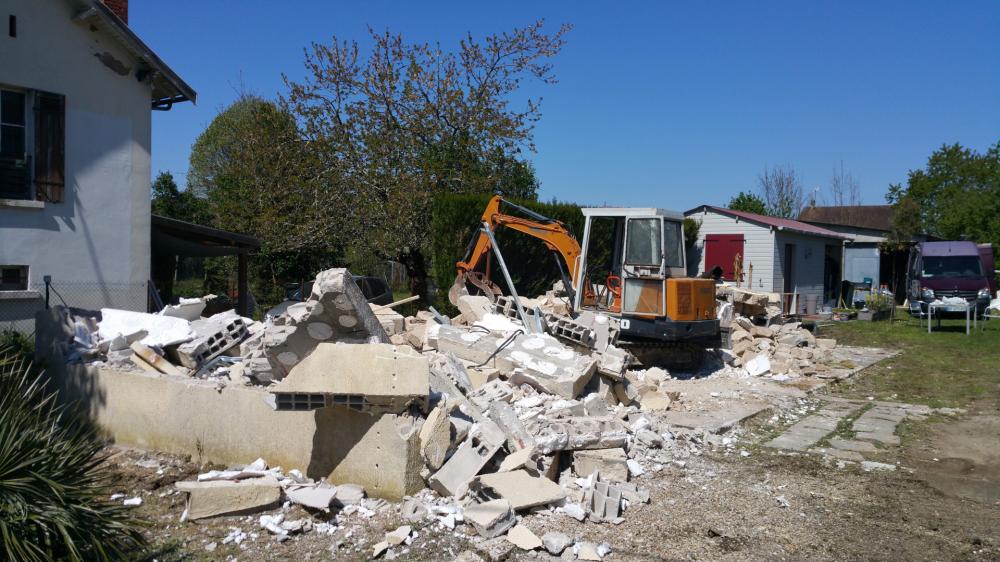Chantier démolition