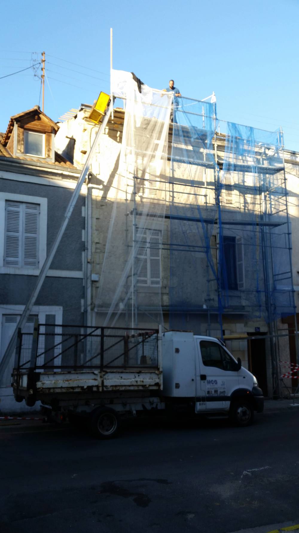 Benne chantier