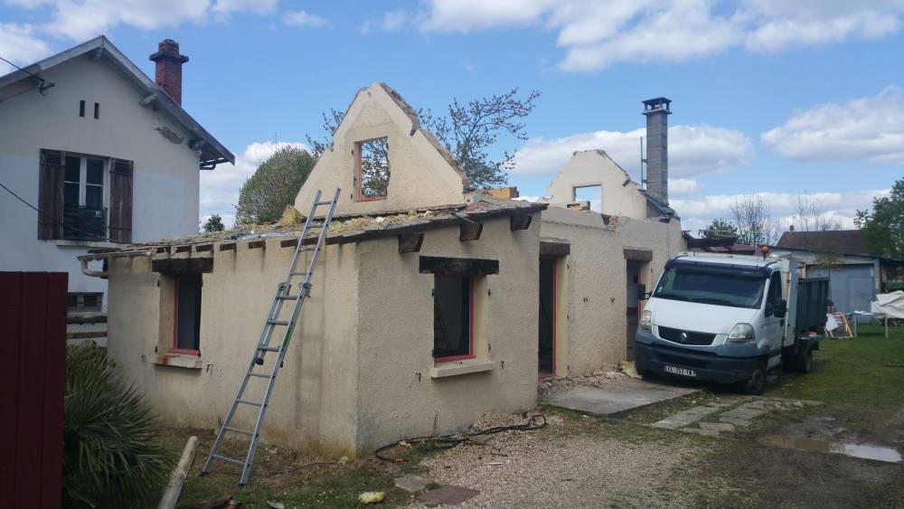Démolition chantier