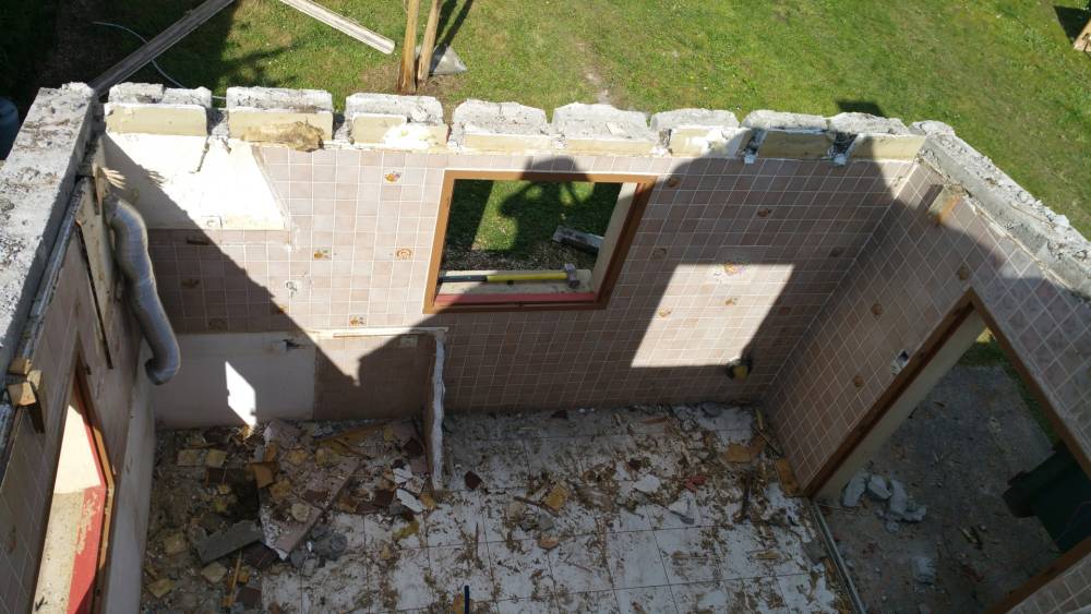Destruction maison